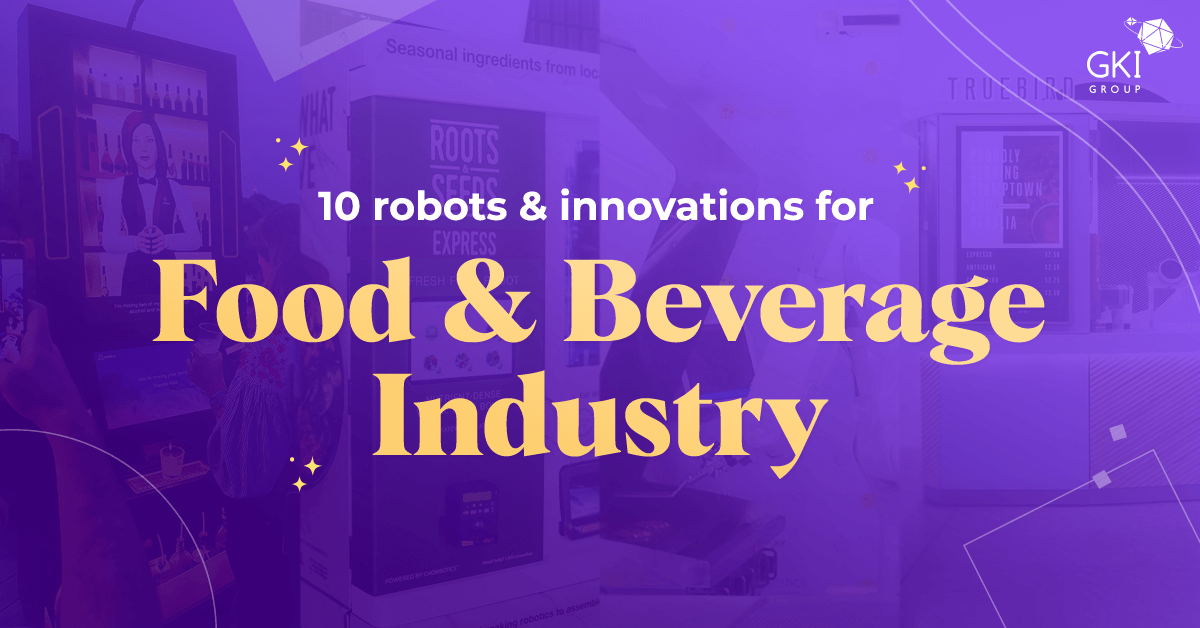 robots for the food and beverage industry